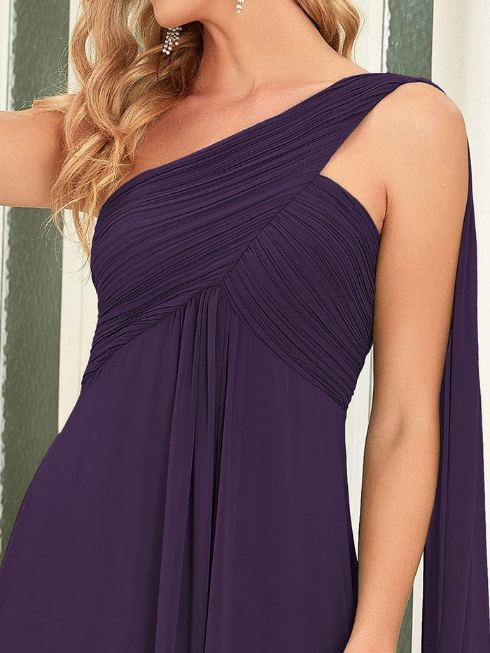 One Shoulder Formal Evening Dress main image 1