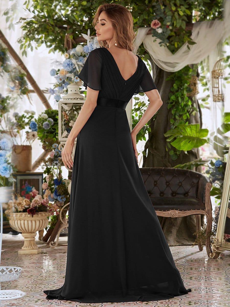 Black Concert Dresses #style_EP09890BK