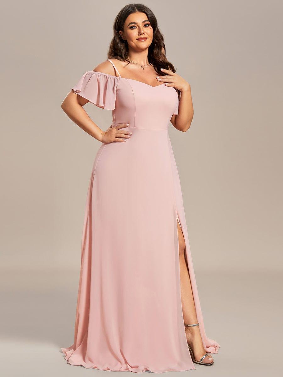 Pink Bridesmaid Gowns #style_ES00237PK