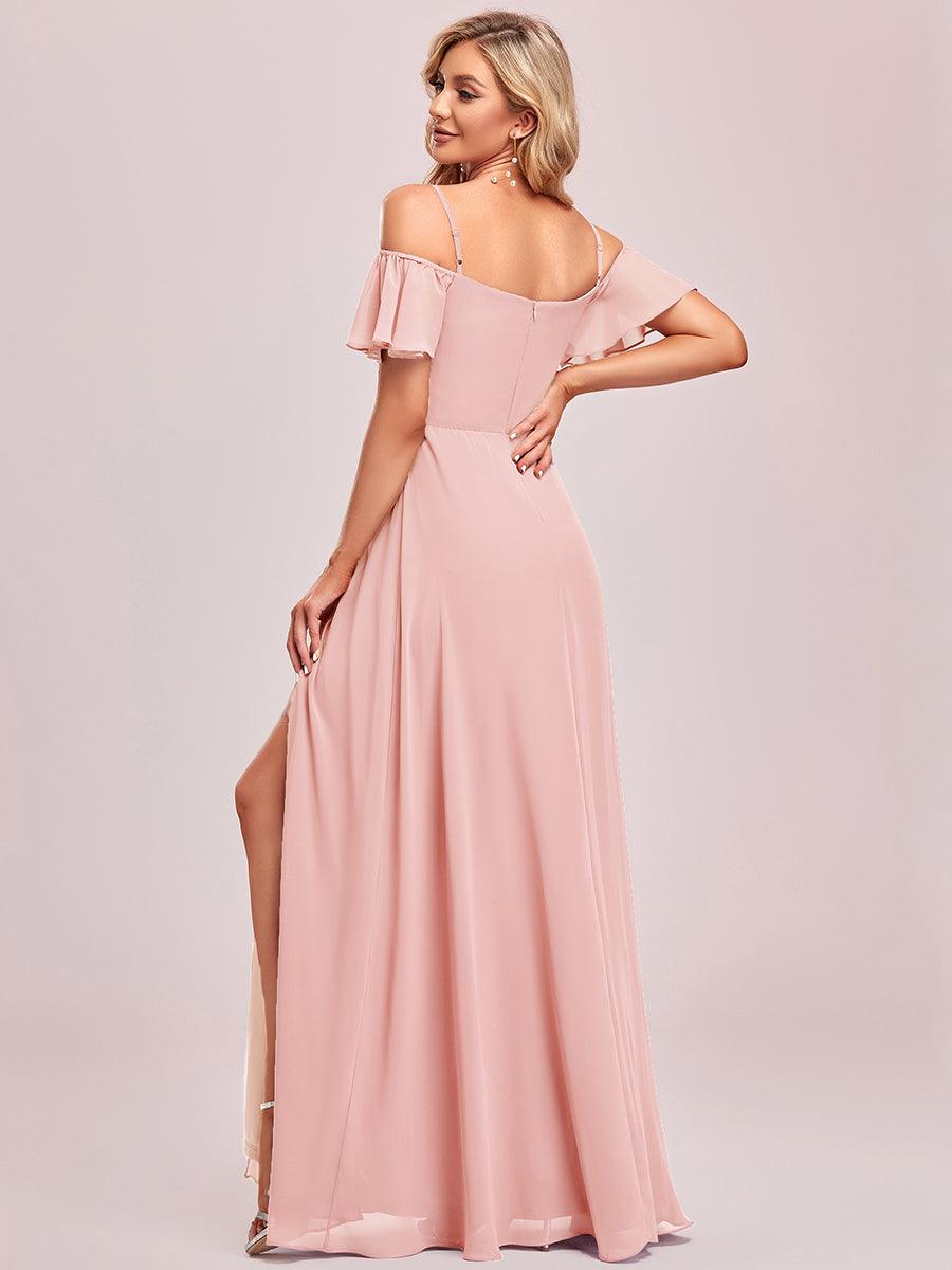 Pink Bridesmaid Gowns #style_ES00237PK