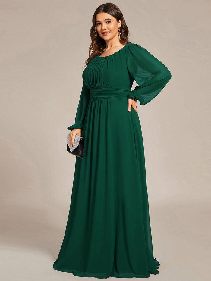 Sweetheart Neck Off Shoulder Empire Chiffon Dresses Moss Plus Size