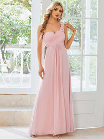 Pink Bridesmaid Gowns #style_ES09769PK