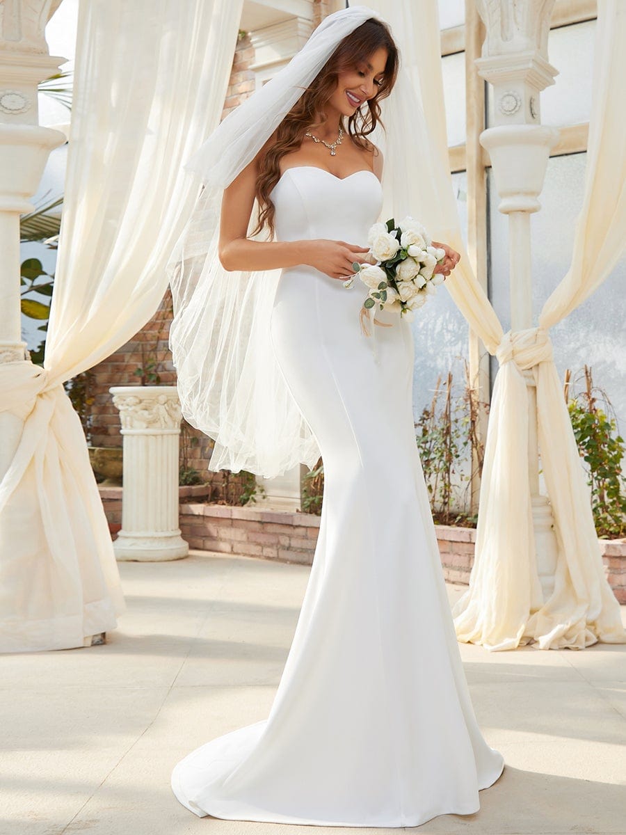 Strapless mermaid bridesmaid dresses sale