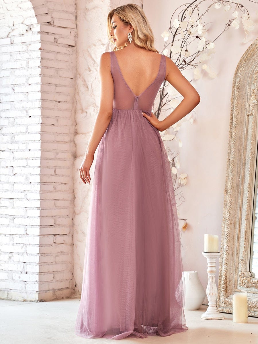 adviicd Semi Formal Dress Women's Floral Lace Long Bridesmaid Dress Maxi  Formal Wedding Party Gown Blue 3XL - Walmart.com